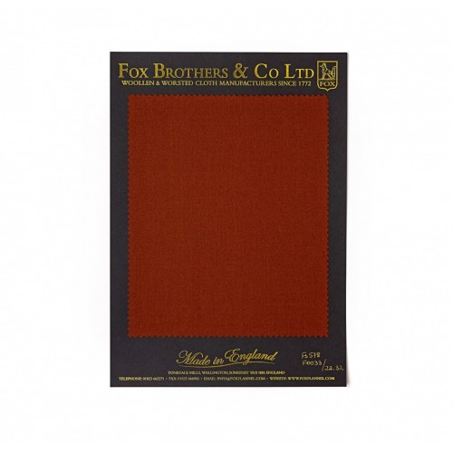 Queen's Award Burnt Sienna Flannel CODE: FS578 F0033/22.32